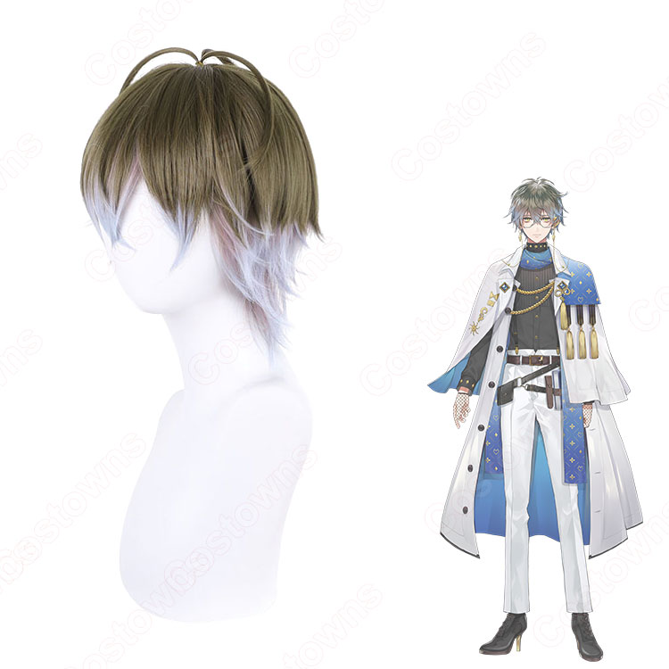 VTuber Luxiem Ike Eveland (アイク・イーヴランド) コスプレウィッグ