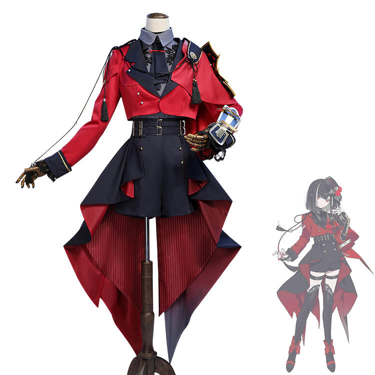 刀剣乱舞ONLINE 京極正宗 コスプレ衣装 新刀剣男士 赤ゴシックスーツ