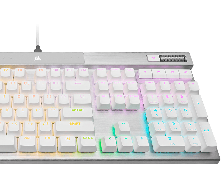 K70 PRO RGB Optical-Mechanical Gaming Keyboard with PBT DOUBLE