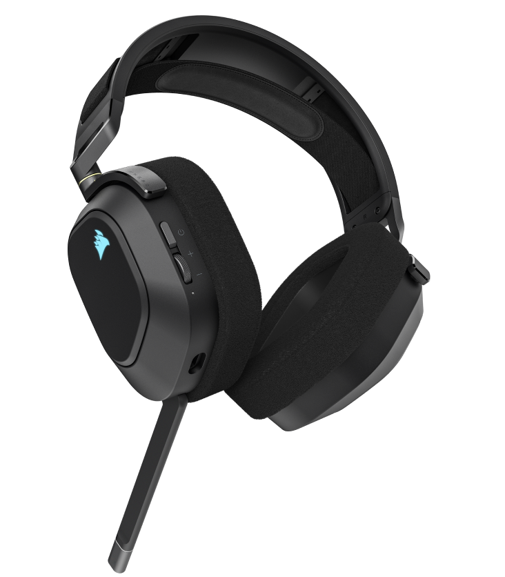 HS80 RGB WIRELESS Premium Gaming Headset with Spatial Audio