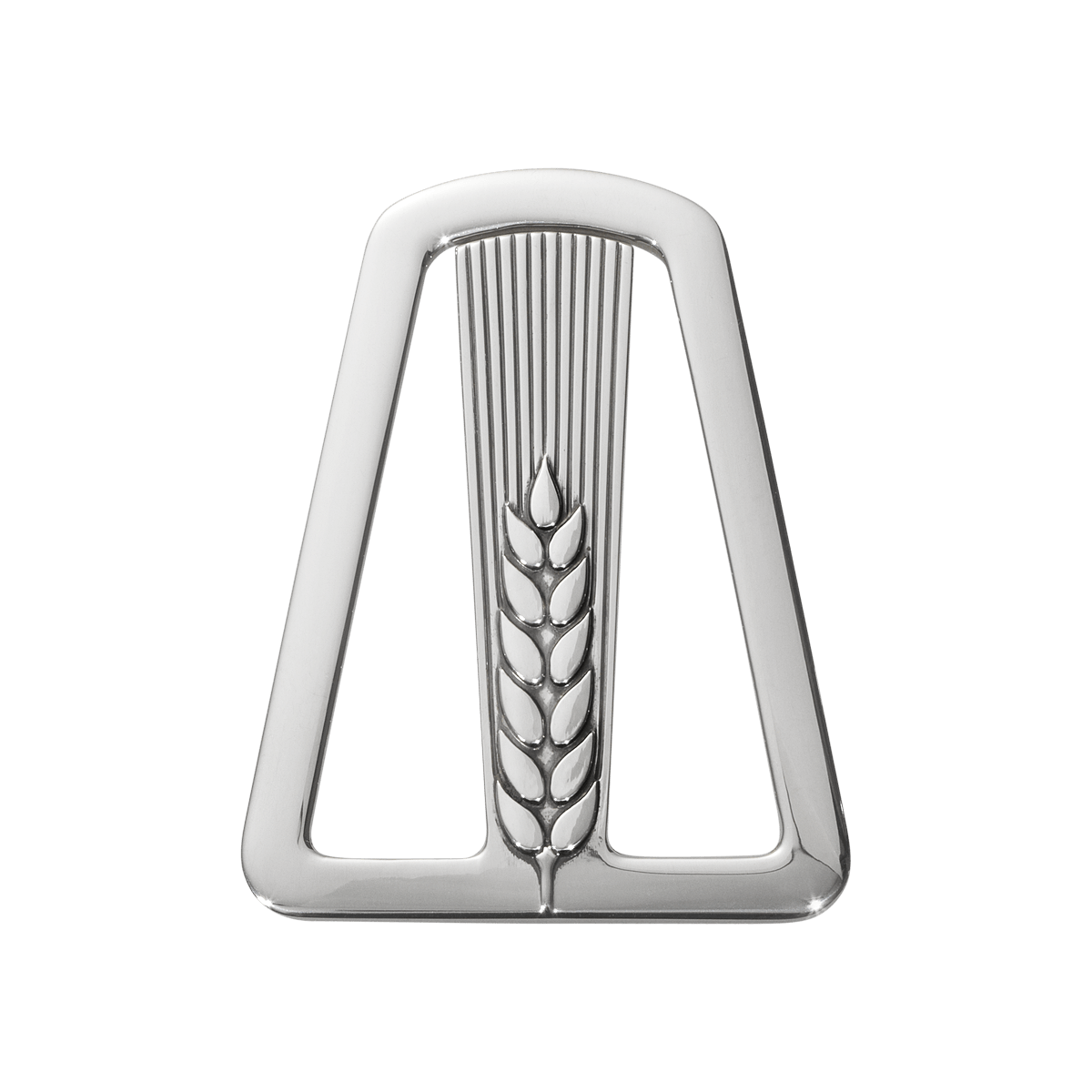 美品 大振り ジョージジェンセン 283 ブローチ 蝶と花 アーノマリノウ