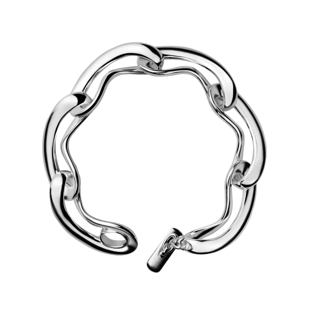 Infinity sterling silver bracelet for women | Georg Jensen