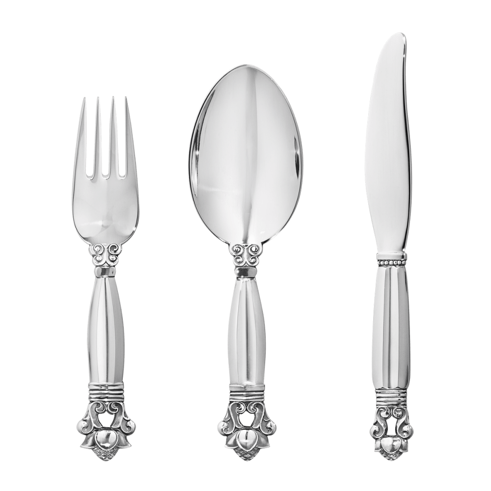 エコーン(ACORN) 子供用カトラリーセット I Georg Jensen