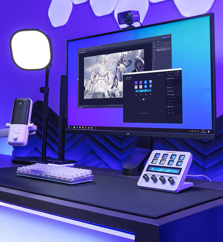 Stream Deck + White Edition | Elgato