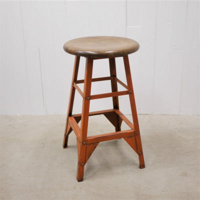 USAインダストリアル　スツール2脚