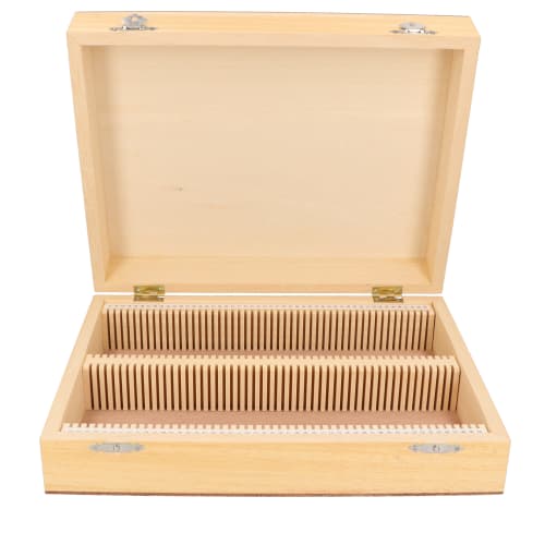 TGK - 東京硝子器械 TryWinZ / プレパラートボックス 木製 52mm×76用