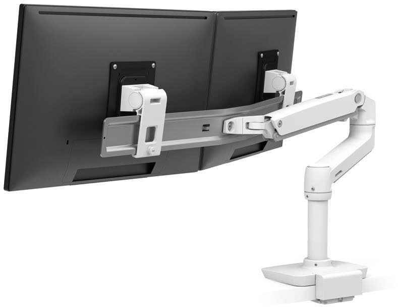 Ergotron 45-627-216 - LX Desk Dual Direct Arm w/Low-Profile Clamp
