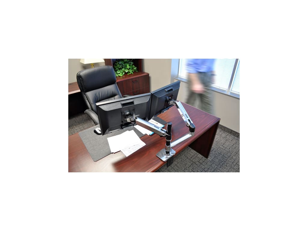 Ergotron 45-248-026 LX Dual Stacking Arm | Touchboards