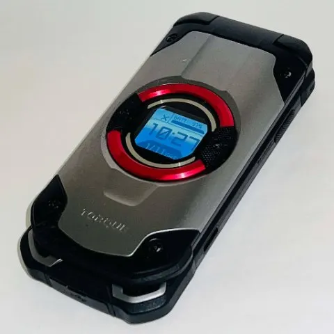 au TORQUE X01 KYF33 赤ロム KYOCERA 4G ガラホ 携帯電話 ジャンク