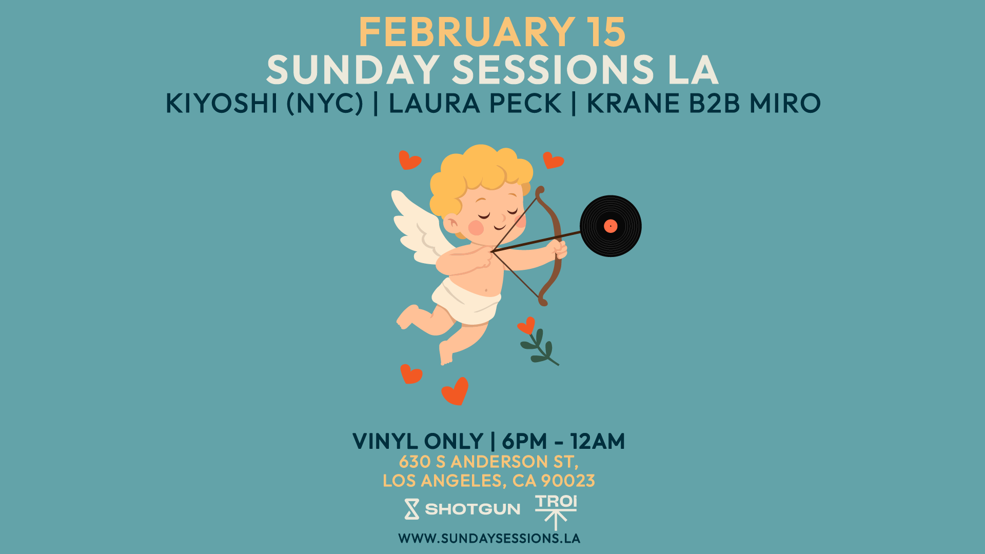 Sunday Sessions La (Vinyl Only) Open Air, Los Angeles · Shotgun