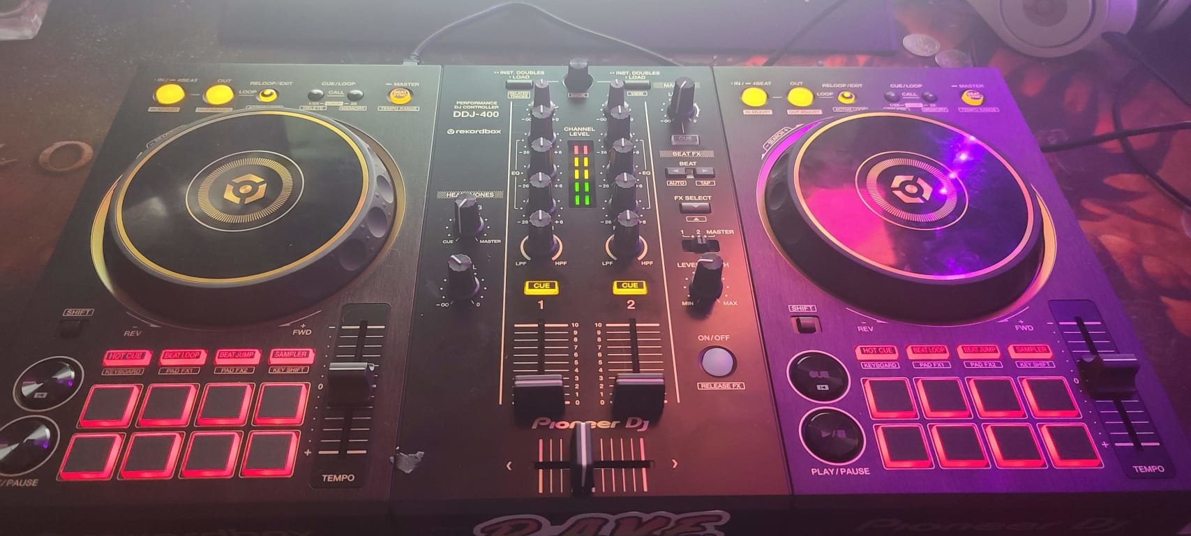 Pioneer DJ DDJ-400-N Limited Edition Gold 2-Channel DJ Controller