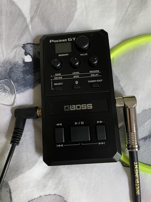 BOSS Pocket GT Amp & Effects Processor Black | Guitar Center