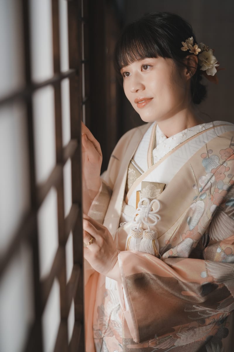 色打掛からレース打掛へチェンジ💫 | スタジオTVB なんばパークス店