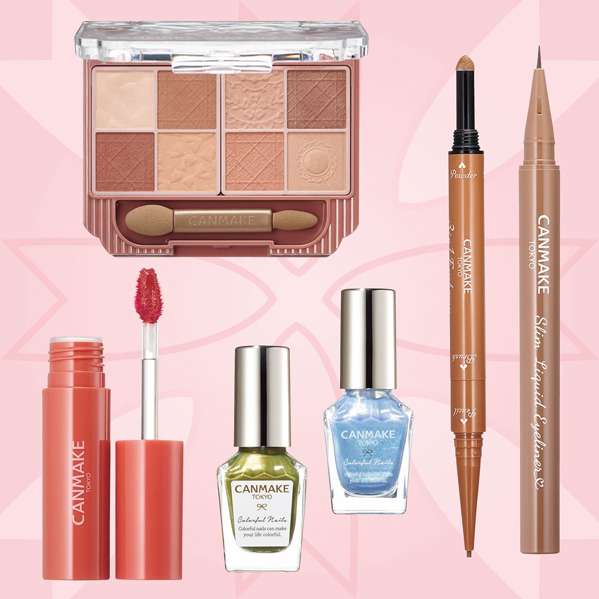 キャンメイク・秋コスメ2024】ヘビロテ大確定！8色アイシャドウの新色