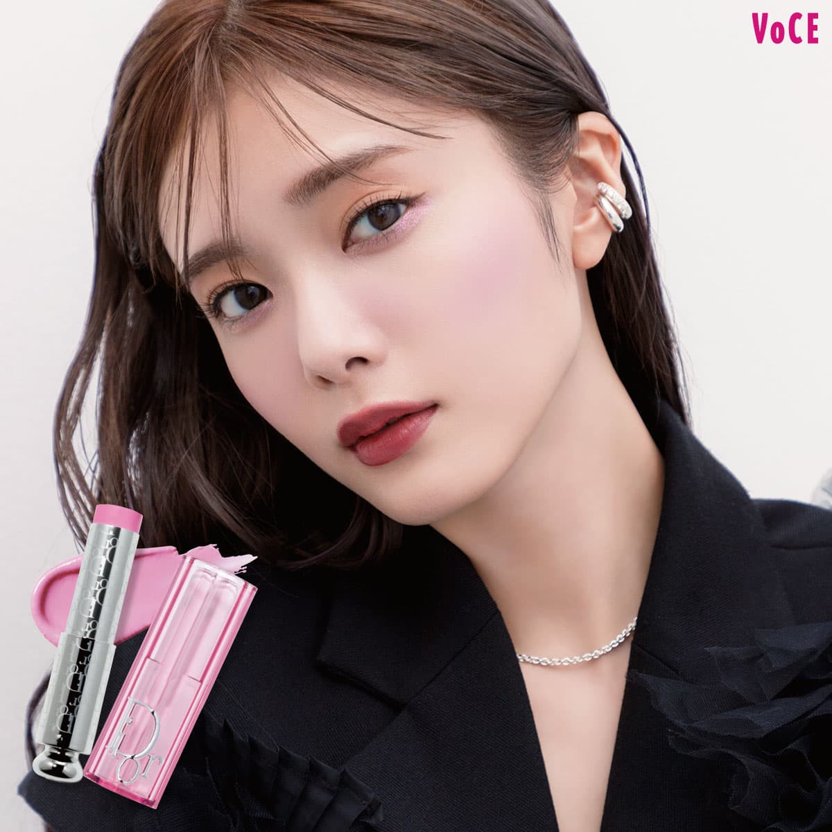 田村保乃】ディオールの新チークで彩る！秋のピンクメイク【秋メイク