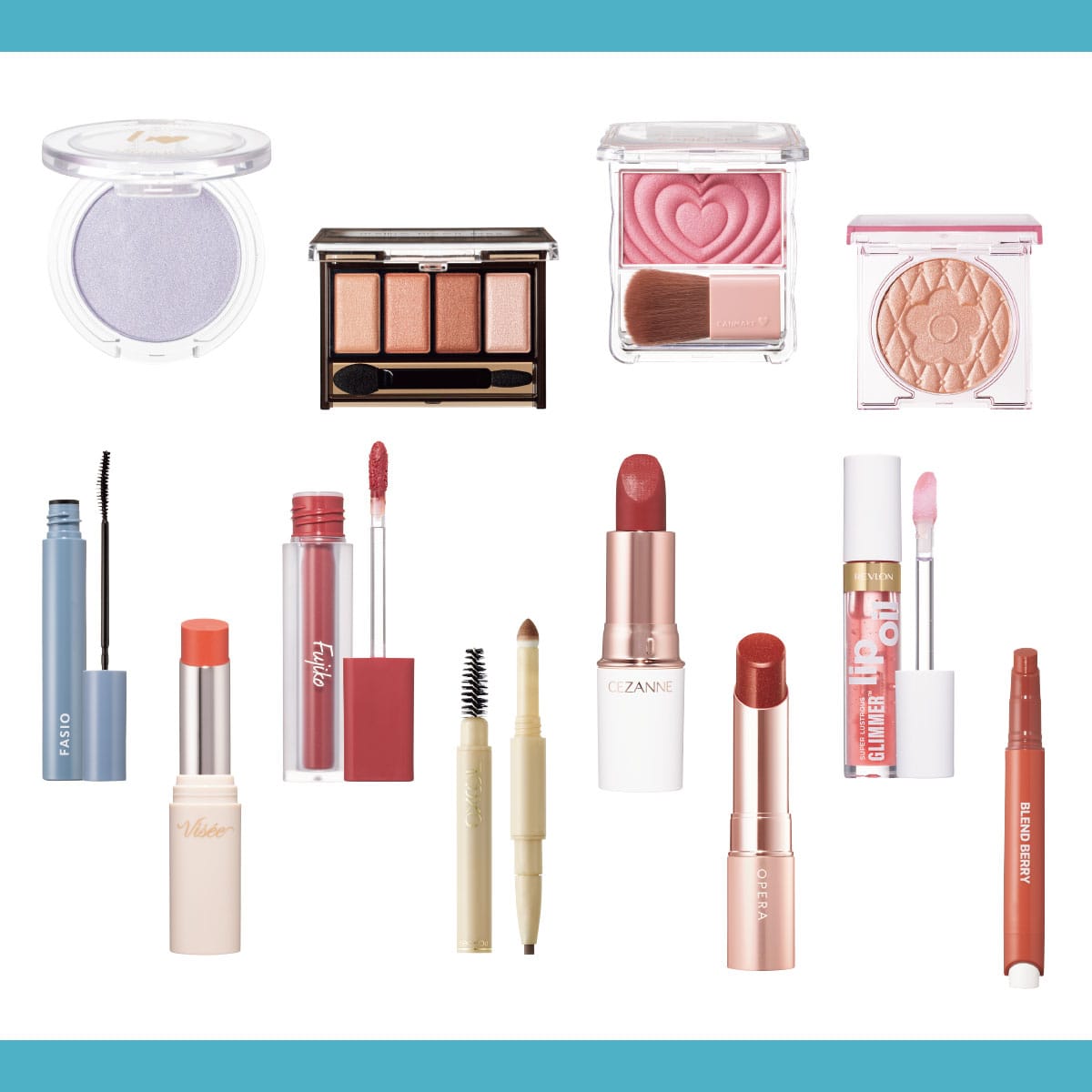 人気プチプラコスメの【秋新作コスメ】全まとめ！【ケイト、キャン