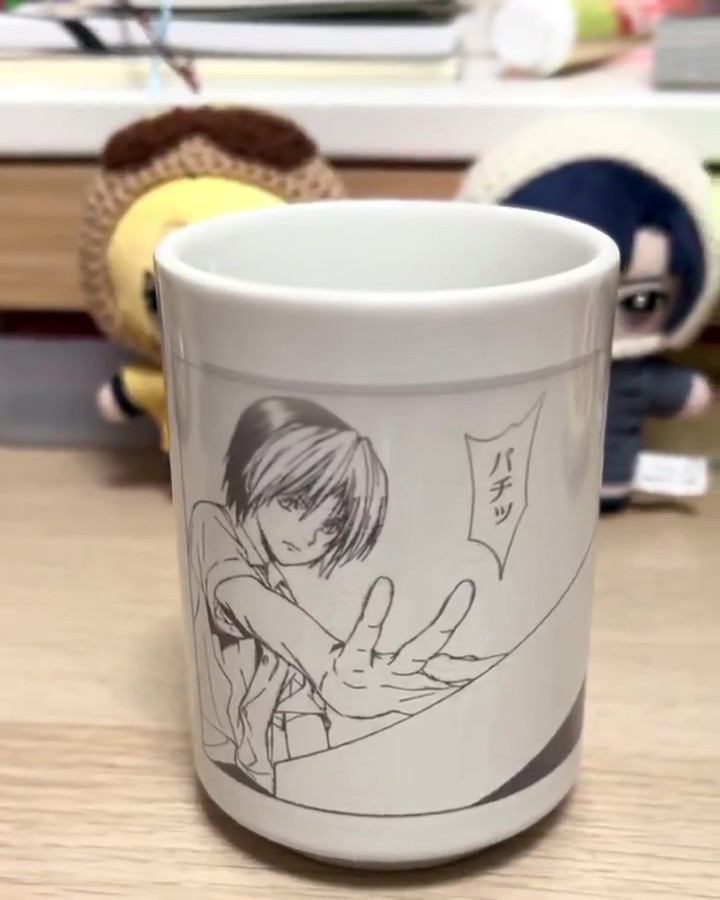 ヒカルの碁」の湯のみ→お湯を注ぐと……「すごい！」「これだけで泣ける