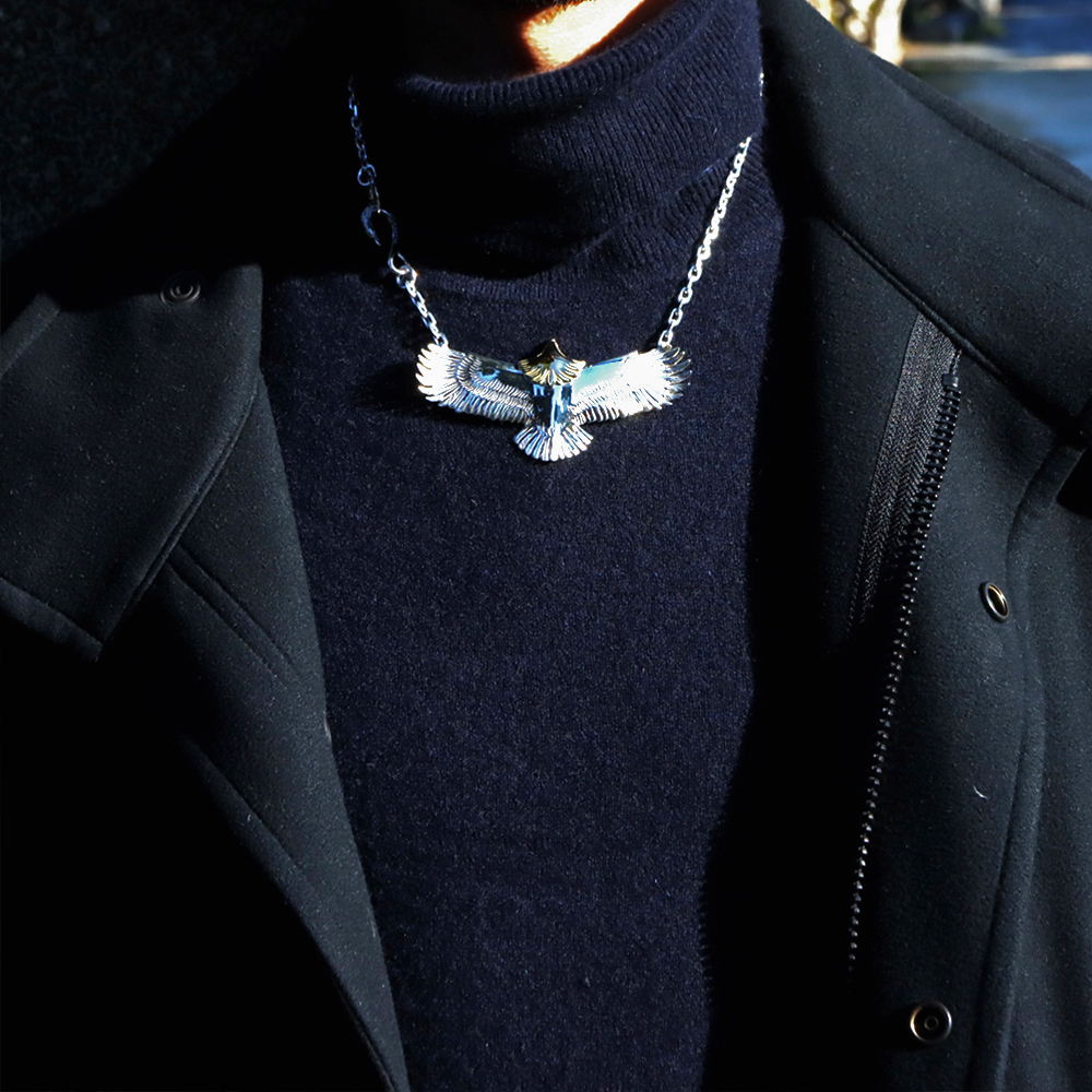 TADY&KING特大イーグル頭金 Necklace TADY＆KING ONLINE STORE