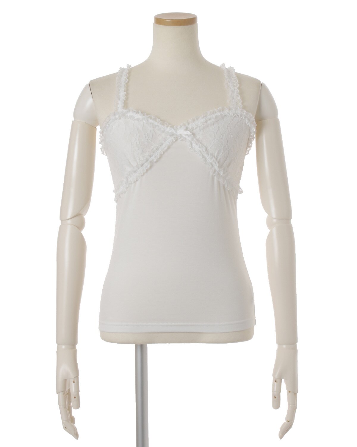 LIZ LISA Chiffon Ribbon Rose Inner Camisole: LIZ LISA - Tokyo