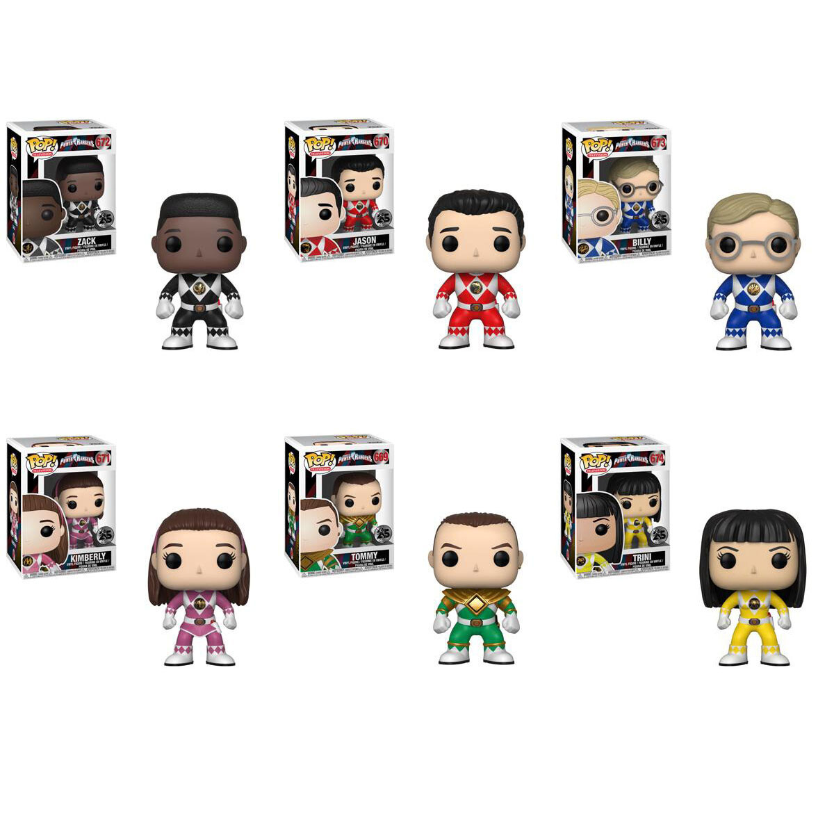 POP! [Power Rangers] S7 Complete Set: Funko - Tokyo Otaku Mode (TOM)