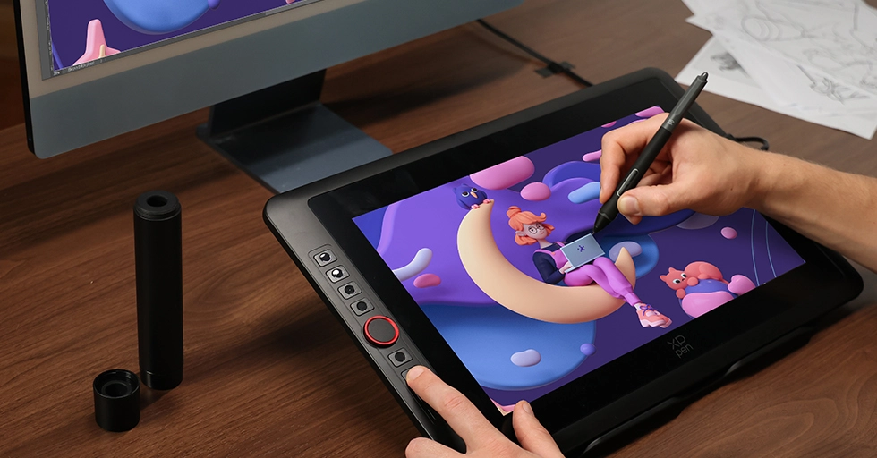 Artist 15.6 Pro professional drawing tablet with 16K Pen pressue