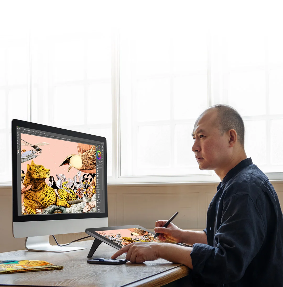 業界初16384レベルの筆圧に対応した液晶ペンタブレット【Artist Pro 16