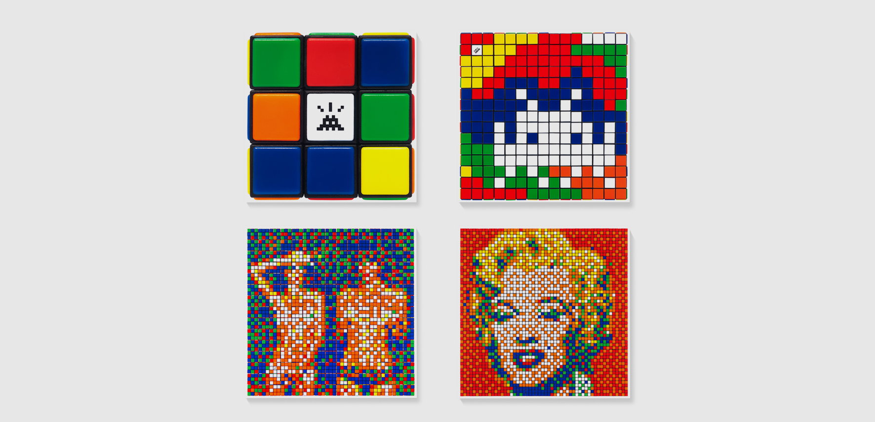 Invader – Rubikcubism | HENI Blog