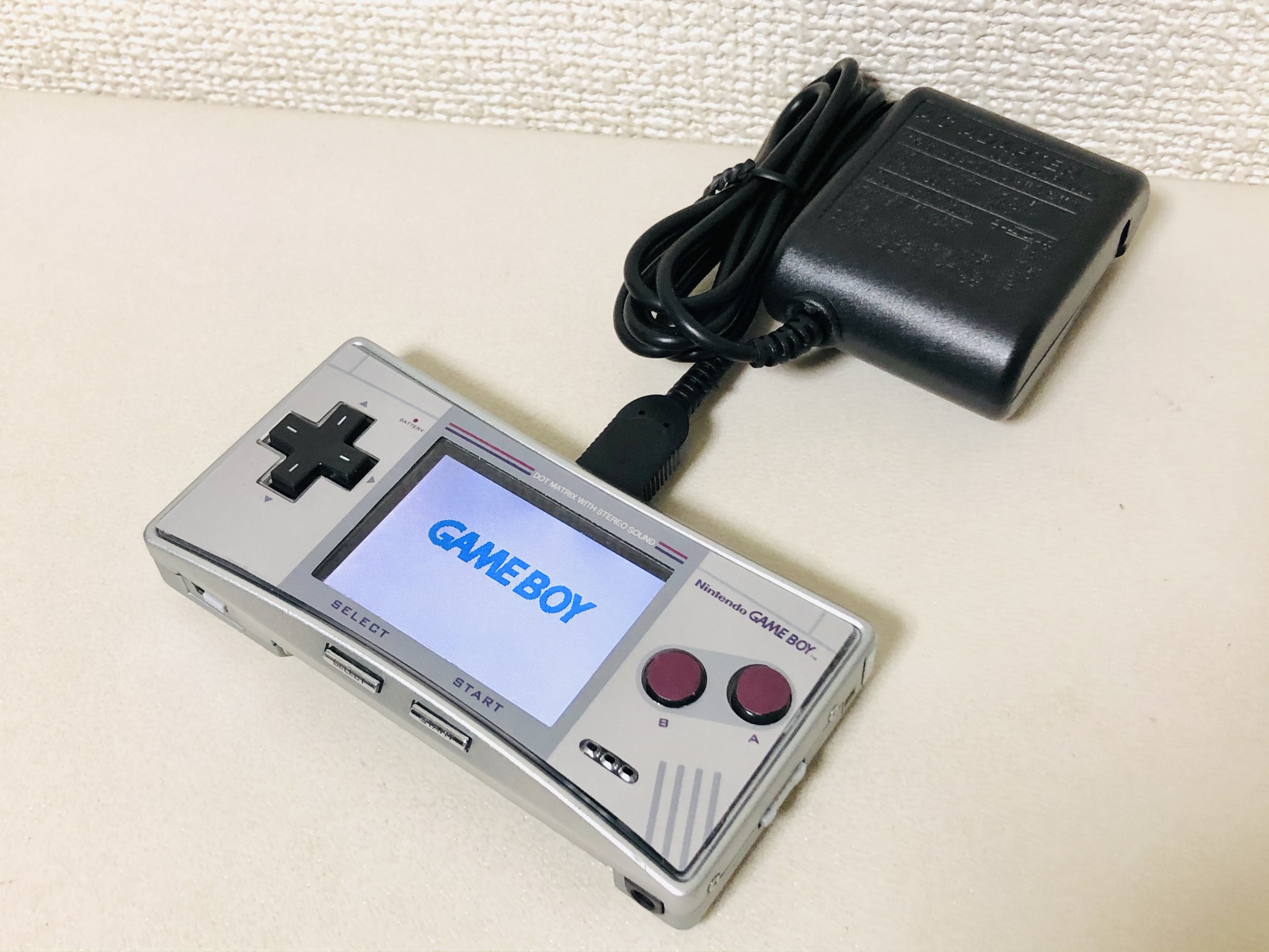 ゲームボーイミクロ(GBmicro)充電器の純正品・代用、互換品の紹介 | れ