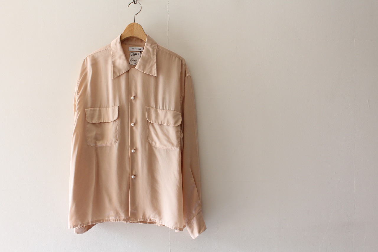MADISON BLUEのパールボタンシャツと17AW継続ビッグカラーシャツを買取