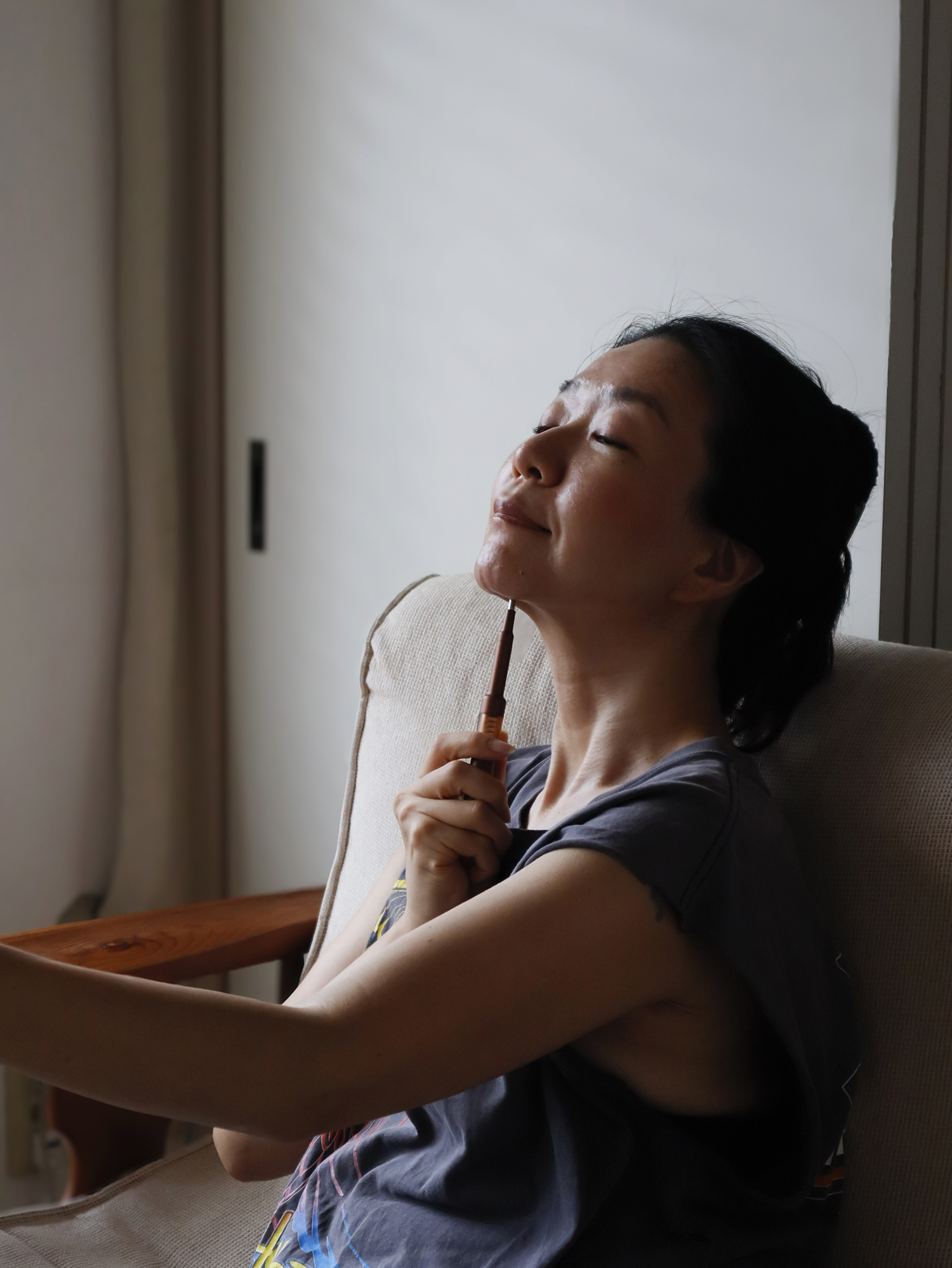 MY旅】お顔まわりの筋膜リリースCOREFITのフェイスポインターは旅でも