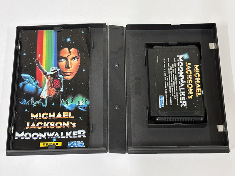 メガドライブソフト] マイケル・ジャクソンズ・ムーンウォーカー を