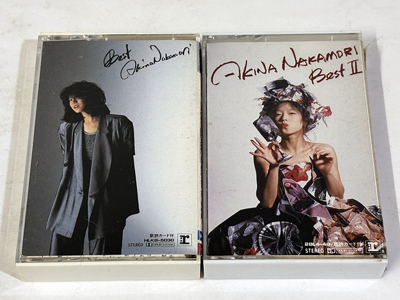 カセットテープ] 中森明菜 BEST・BEST2 を買い取りました | 買取専門店