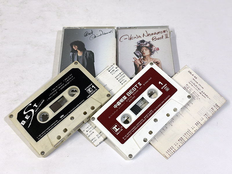 カセットテープ] 中森明菜 BEST・BEST2 を買い取りました | 買取専門店