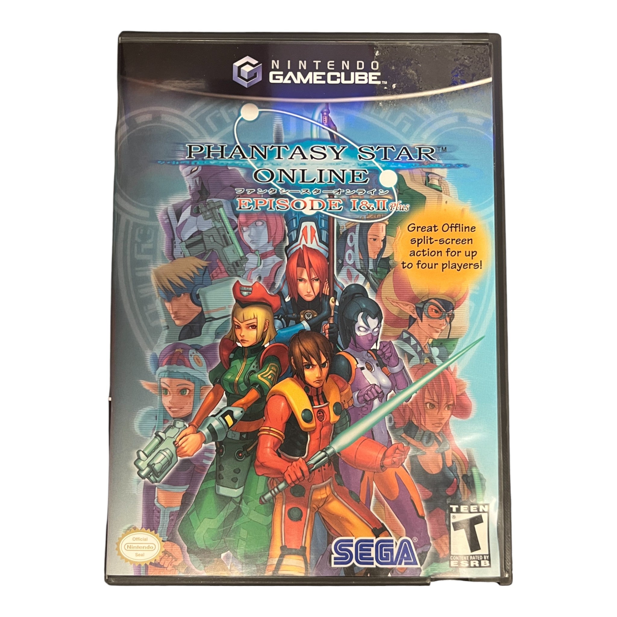 Phantasy Star Online Episode I & II Plus (GameCube) – Retro North
