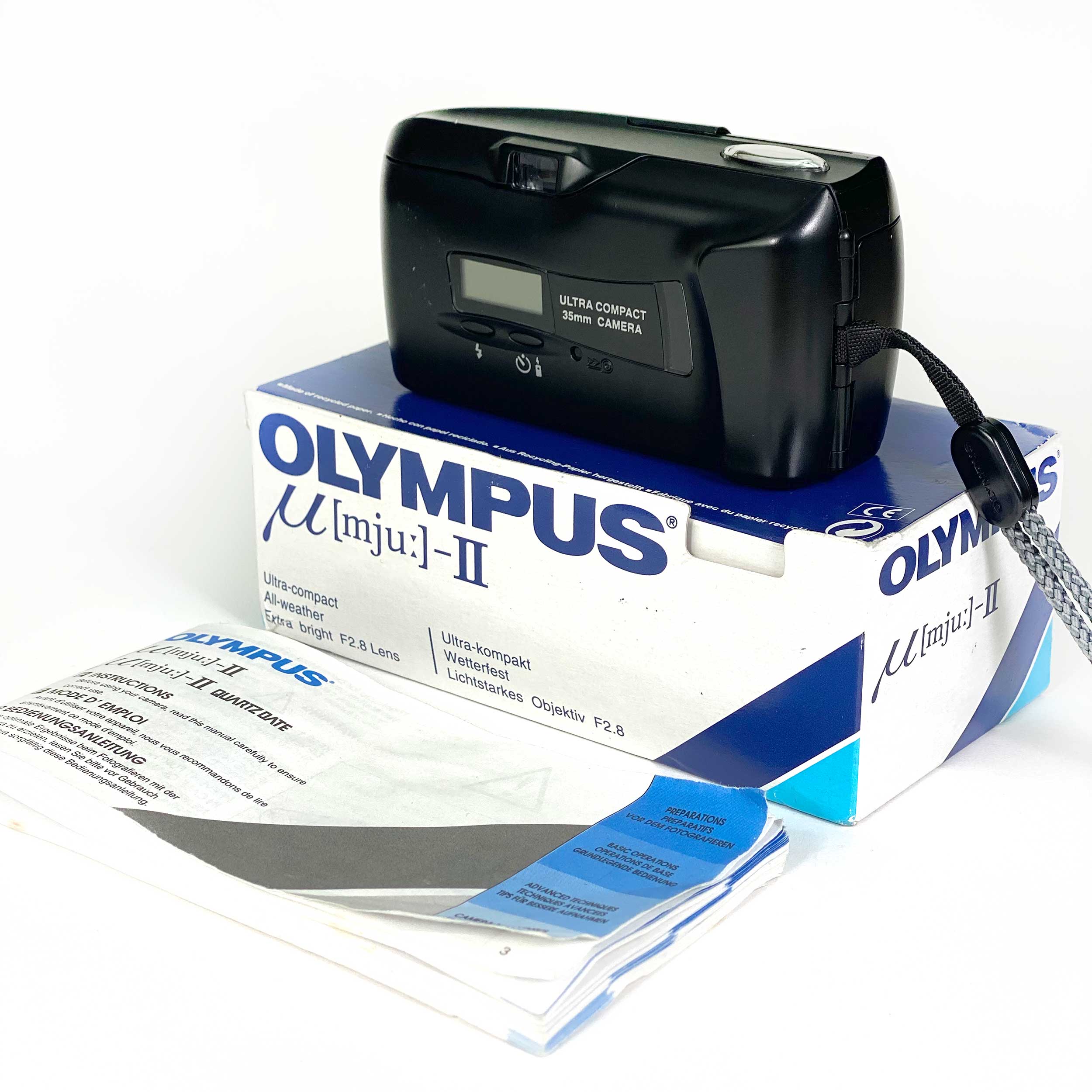 Olympus Mju II - Mint Condition in Box – Retro Camera Shop