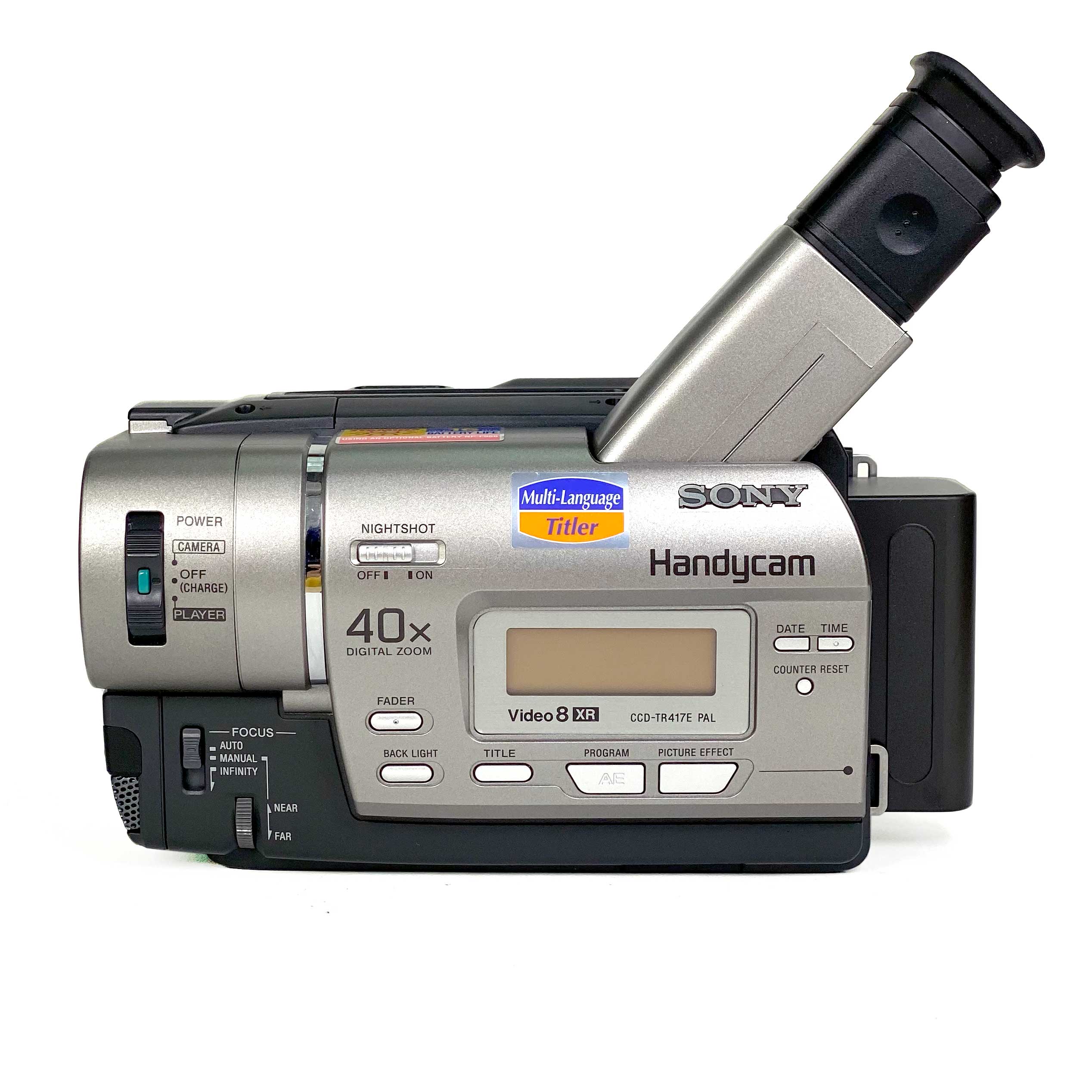 Sony Handycam CCD-TR417E Video 8 Camcorder – Retro Camera Shop