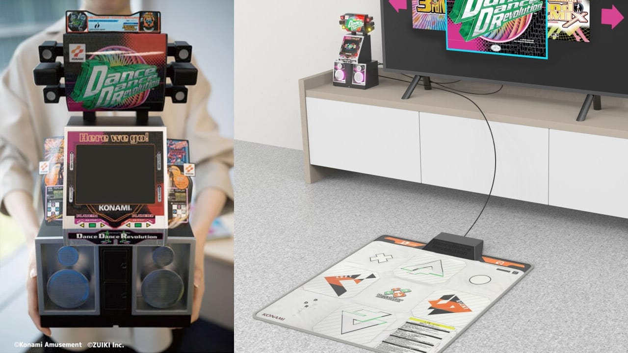 Playable DanceDanceRevolution Mini Arcade Announced