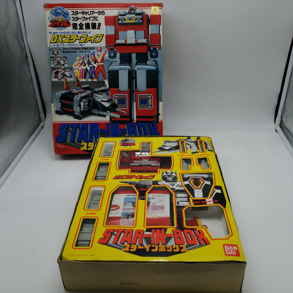 地球戦隊ファイブマン DX超合金 バンダイ スターインボックス 中古