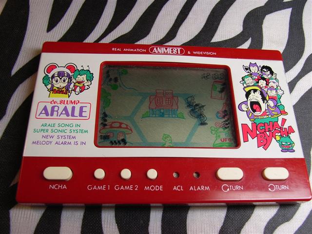 おはこんばんちは」Dr.スランプ アラレちゃん！の電子ゲーム: 新
