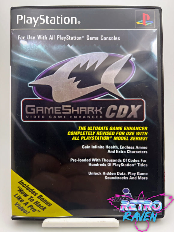 PS1 GameShark CDX Version 3.3 - PlayStation 1 – Retro Raven Games