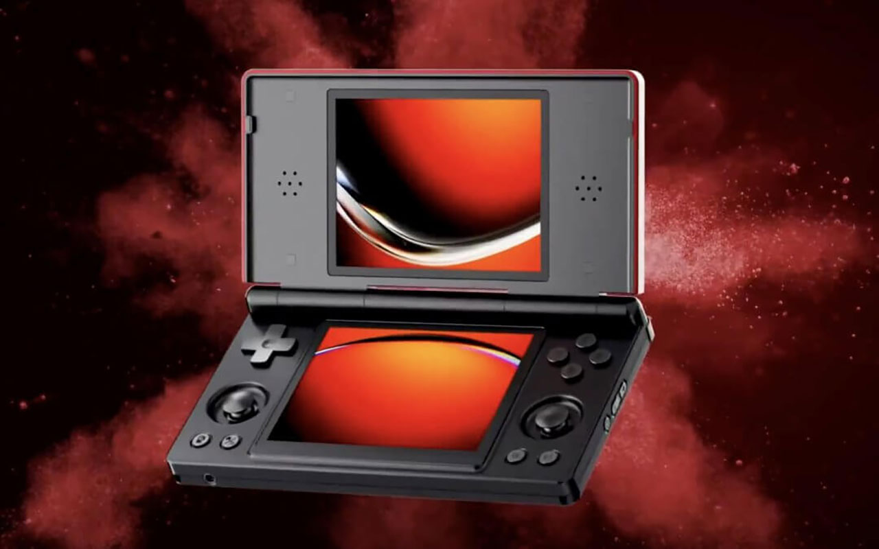 デュアルスクリーンを搭載したAnbernicのニンテンドーDSiライクな携帯