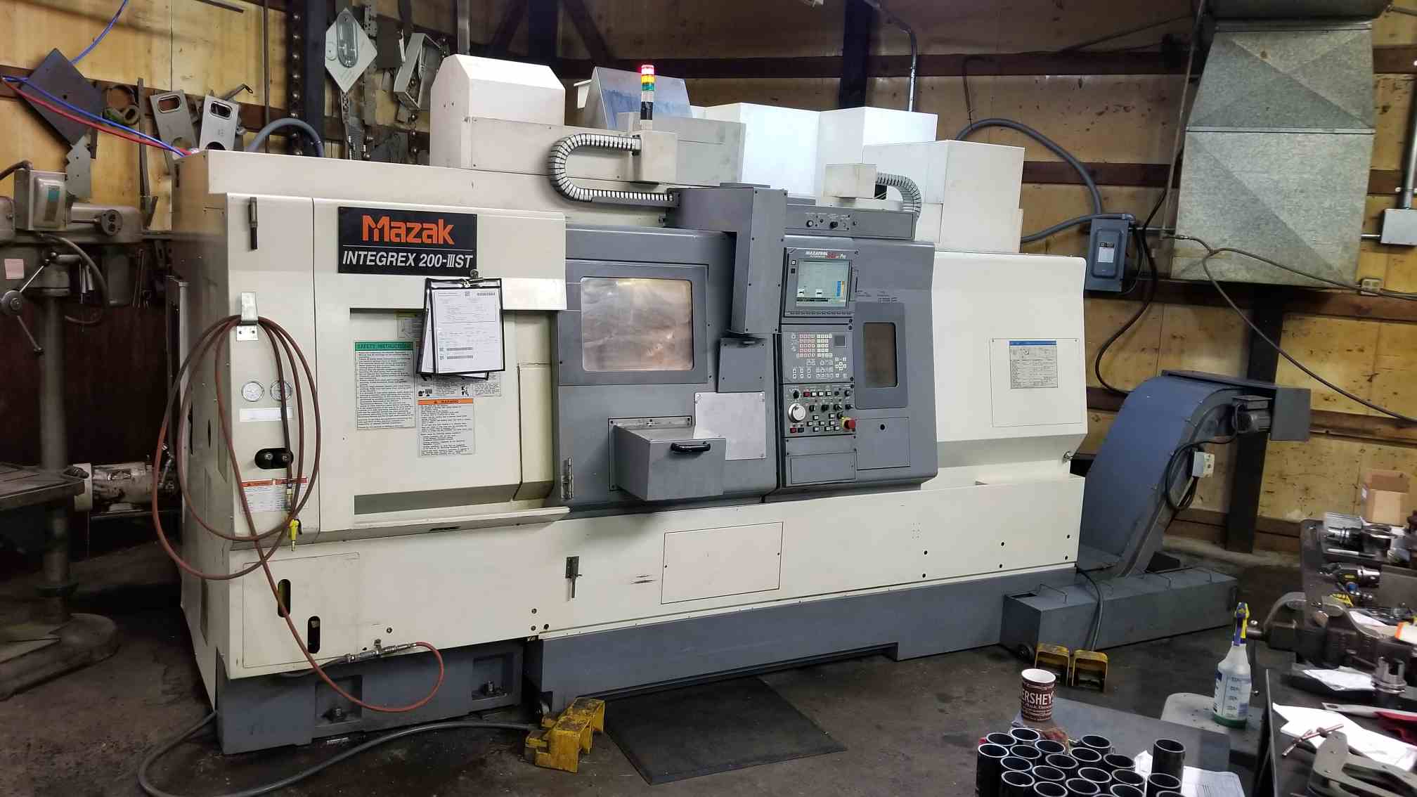 Mazak Integrex 200-IIIST Multi Axis CNC Lathe, 2003 - Live Tooling