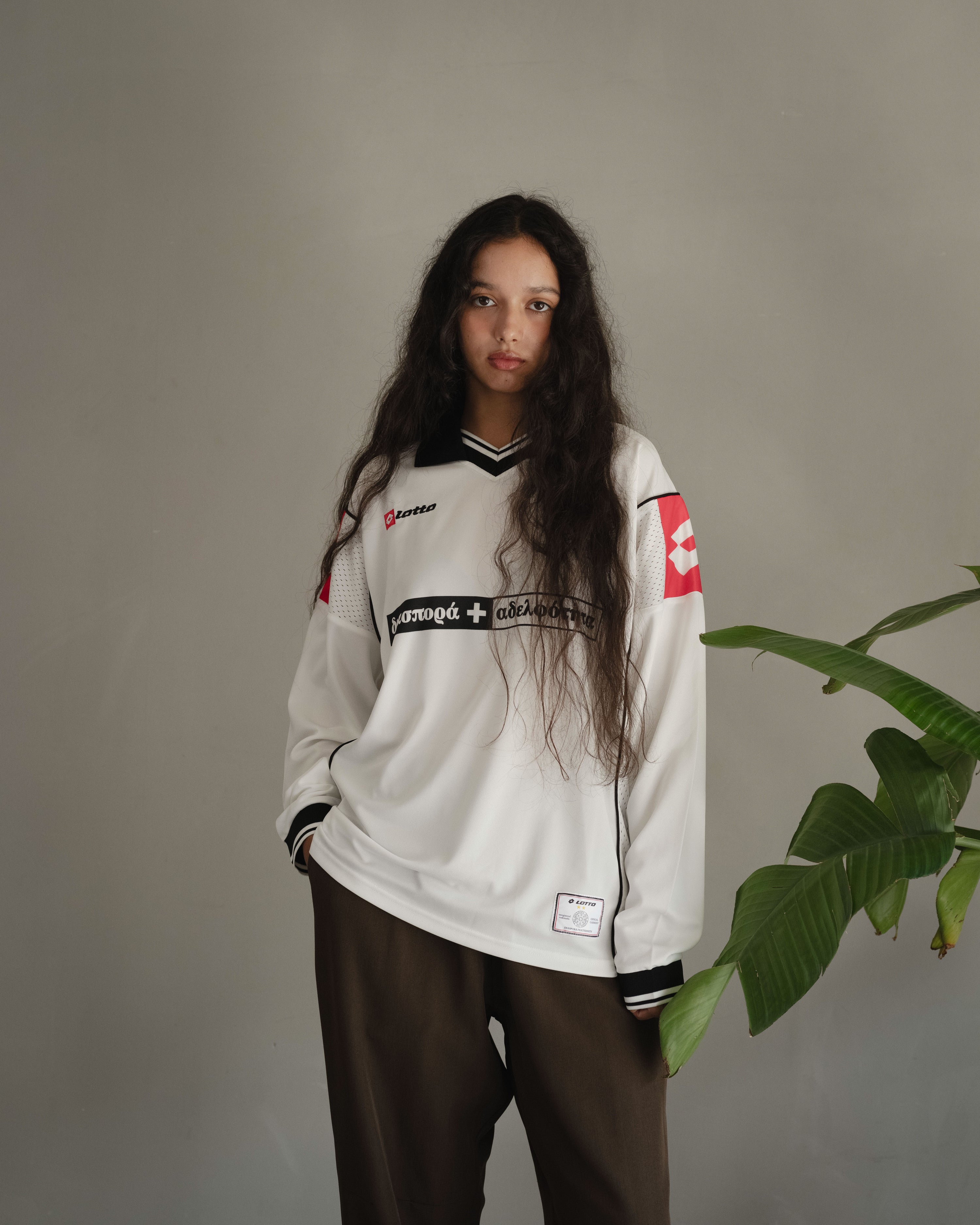 Diaspora skateboards/Lotto Le Zebre Shirt (White) – Re'verth