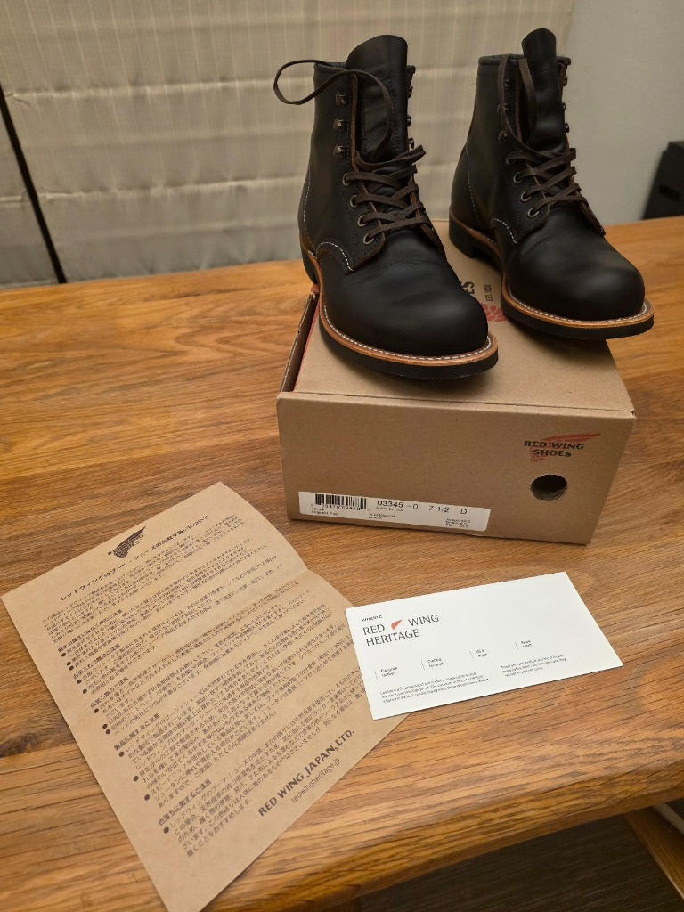 RED WING SHOES（レッドウィング） REDWING 3345 Blacksmith ブラック