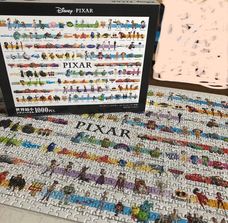ジグソーパズル 1000ピース ディズニー/ピクサーコレクション 世界最小