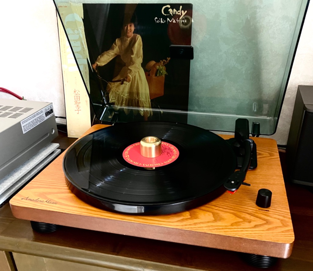 新品 Amadana Music アマダナ レコードプレーヤー AM-PRD-101 アマダナ