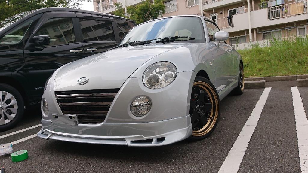 Jmode ダイハツコペンL880K サイドスポイラーアヴァンツァーレ（塗装