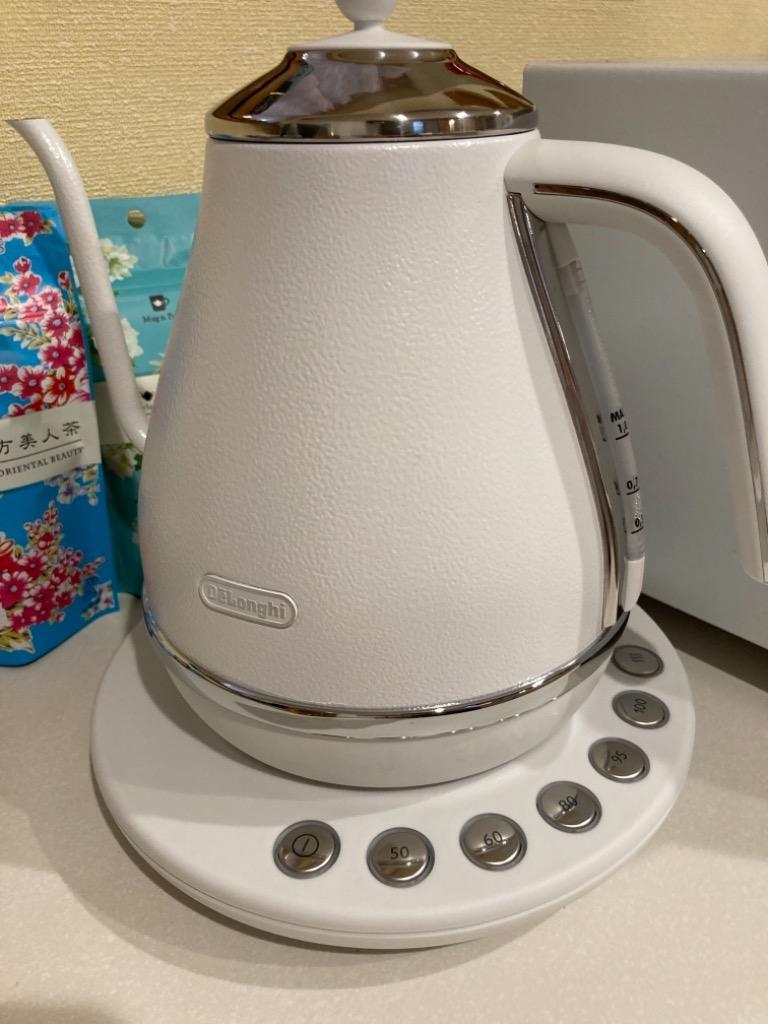 デロンギ（DeLonghi） KBOE1230JW 温度調節電気ケトル アイコナ