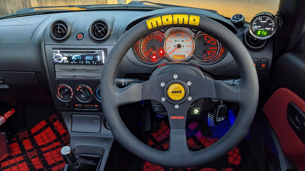 MOMO（モモ） 正規品 ステアリング コンペティション 35パイ C-71