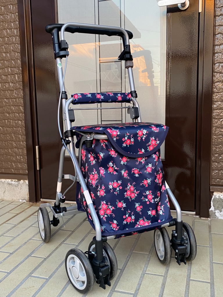 シルバーカー リズムRWC フローラルNB 島製作所 : アークススクエア